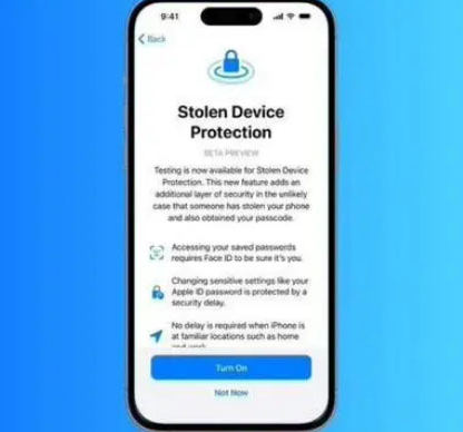 桂林苹果授权维修店分享被盗设备保护功能开启方法