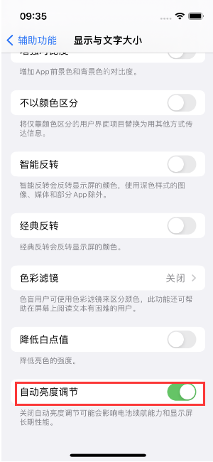 桂林苹果15维修店分享iPhone 15 Pro系列屏幕亮度 